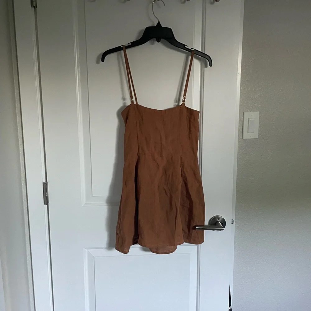 VRG GRL linen mini dress - Picture 5 of 6